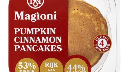 Magioni produceert ook American pancakes met groenten